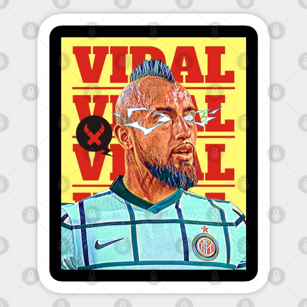 Arturo Vidal Sticker by MUVE